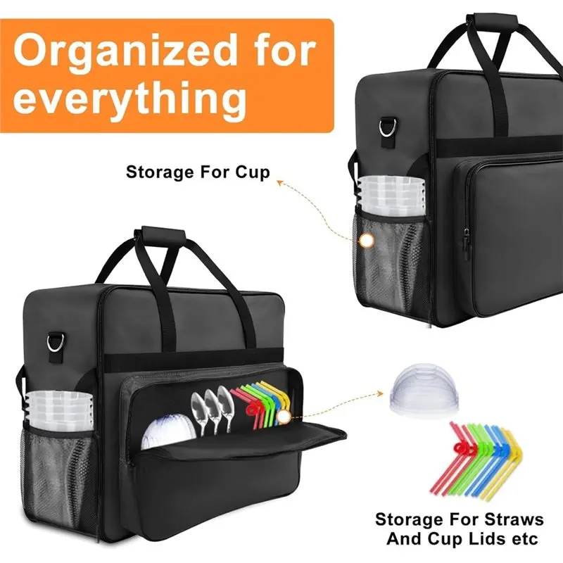 【PROMOTION】For Ninja Slushie Max FS605 Series Carrying Bag, Drink Maker Travel Case Featuring Side-Opening Zipper, Slushie Acces
【PROMOTION】For Ninja Slushie Max FS605 Series Carrying Bag, Drink Maker Travel Case Featuring Side-Opening Zipper, Slushie Acces