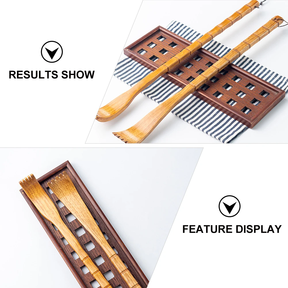 Bamboo Joints Itchy Back Scratchers Wooden Heavy Duty Long Reach Back Scratching Tools Comfortable Massager Claw for Itch Relief
Bamboo Joints Itchy Back Scratchers Wooden Heavy Duty Long Reach Back Scratching Tools Comfortable Massager Claw for Itch Relief