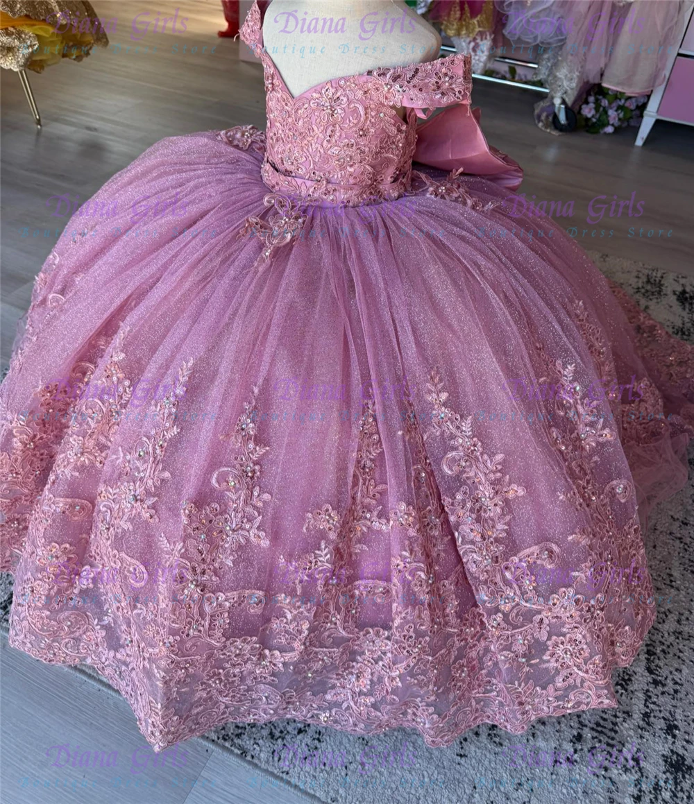 Exquisite Pink Communion Flower Girl Dress Tulle Fluffy Quality Applique For Kids Wedding Birthday Party Evening Ball Gowns
Exquisite Pink Communion Flower Girl Dress Tulle Fluffy Quality Applique For Kids Wedding Birthday Party Evening Ball Gowns