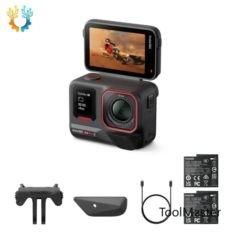 【2026】Insta360 ACE PRO 2 360 Camera 8K Video Modes CMOS Sensor Mini Tripod 128GB Dual Battery Waterproof 12m Sport Bundle
【2026】Insta360 ACE PRO 2 360 Camera 8K Video Modes CMOS Sensor Mini Tripod 128GB Dual Battery Waterproof 12m Sport Bundle