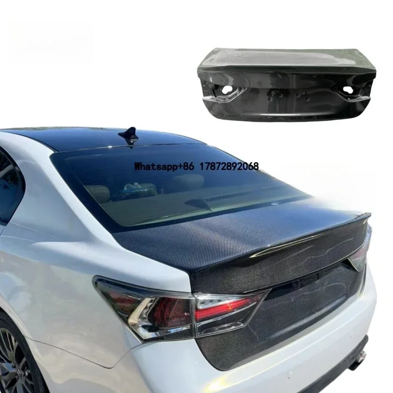 For 20120-2020 GS Carbon Fiber Boot Lid 200t Gs250 Gs300 Gs350 Gs450 Upgraded Carbon Fiber Boot Lid Trunk Lid
For 20120-2020 GS Carbon Fiber Boot Lid 200t Gs250 Gs300 Gs350 Gs450 Upgraded Carbon Fiber Boot Lid Trunk Lid