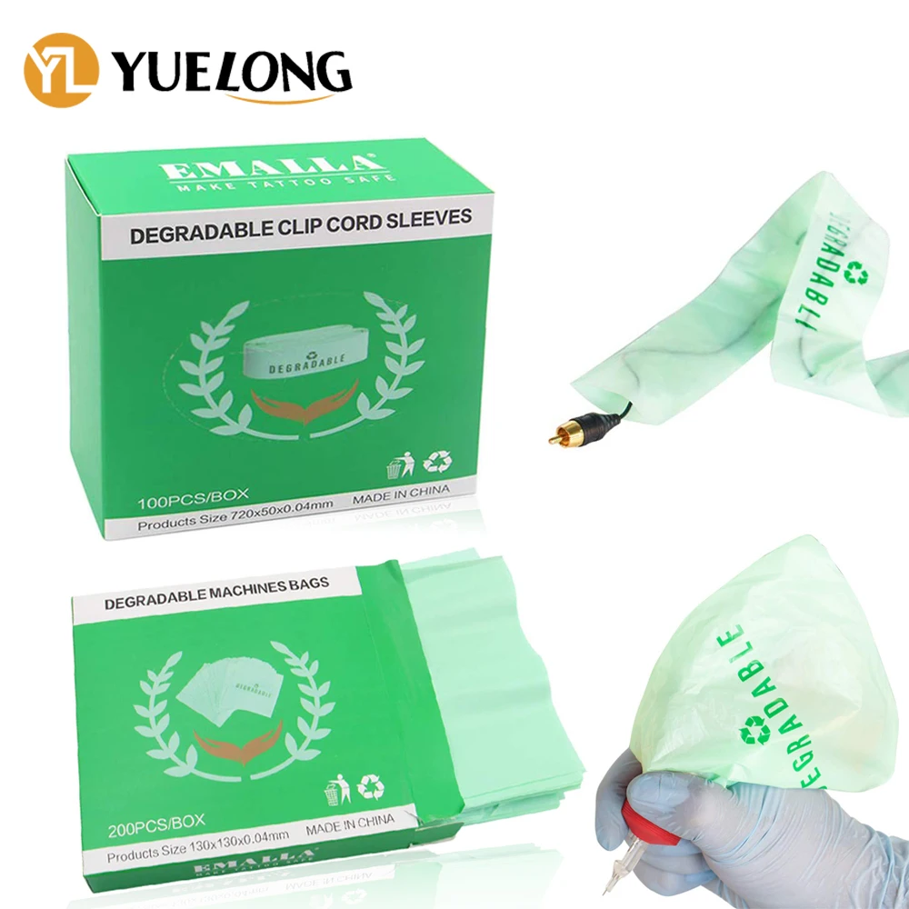 Biodegradable ECO Friendly Tattoo Machine Sleeves Bag Clip Cord Covers Sleeves for Tattoo Accessories Supplies
Biodegradable ECO Friendly Tattoo Machine Sleeves Bag Clip Cord Covers Sleeves for Tattoo Accessories Supplies