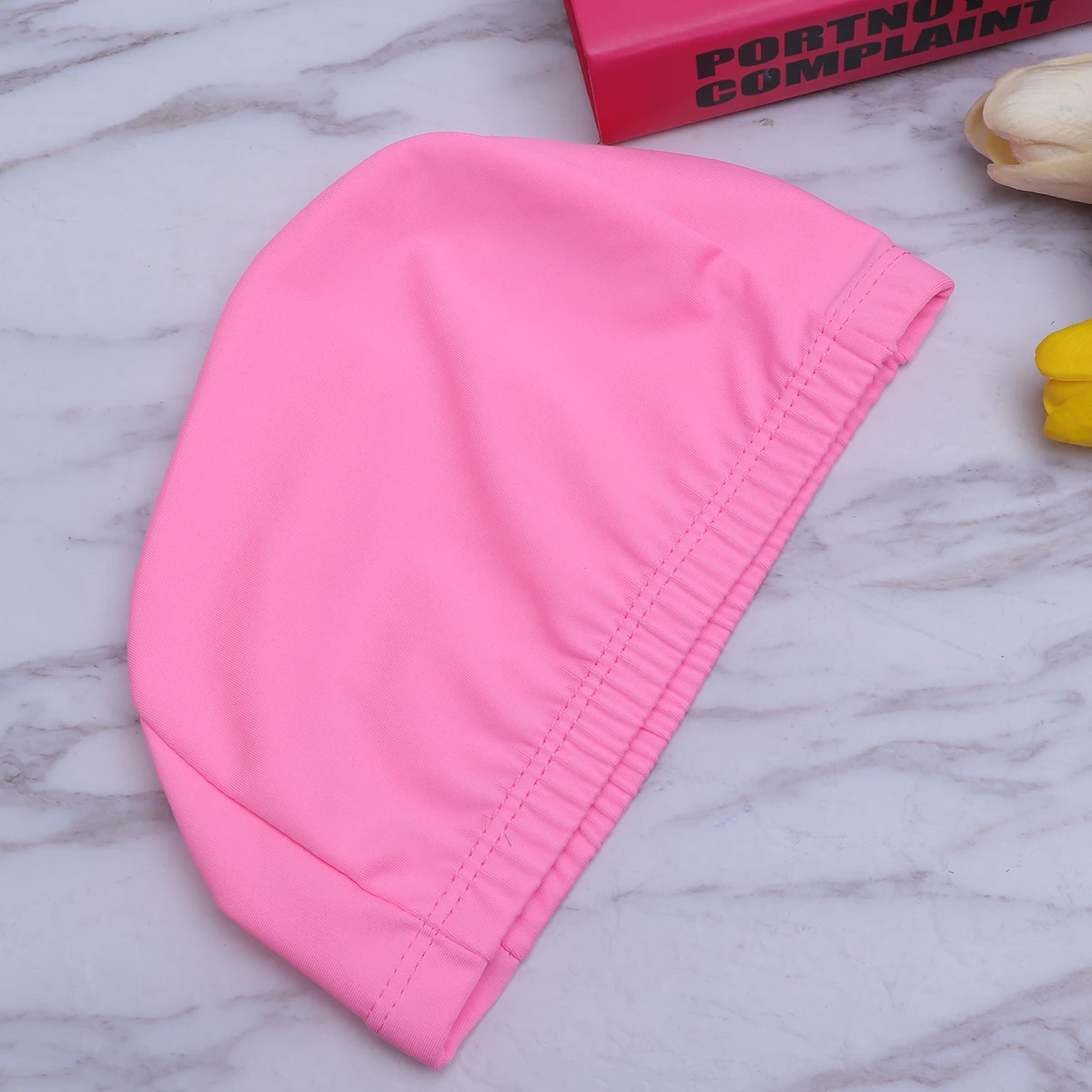 Solid Color Swimming Cap for Men Women Large Size Pink Polyester Swim Hat Water Sports Protect Hair Ears Bacteria Elastic
Solid Color Swimming Cap for Men Women Large Size Pink Polyester Swim Hat Water Sports Protect Hair Ears Bacteria Elastic