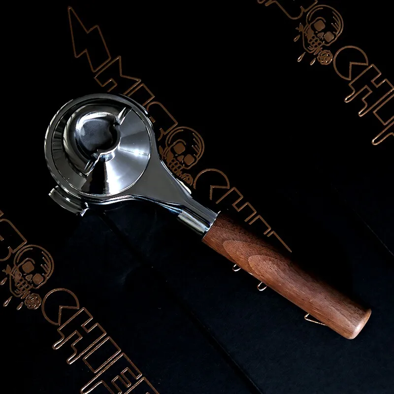 Mischief split mom slayer coffee machine bottomless handle walnut 316 stainless steel
Mischief split mom slayer coffee machine bottomless handle walnut 316 stainless steel