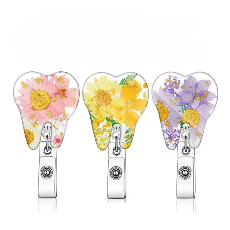 3pcs Lab Accessories Decoration Tooth Shape Flower Badge Reel Holders Clips Lab Office Clinic Gifts Pediatric Lab
3pcs Lab Accessories Decoration Tooth Shape Flower Badge Reel Holders Clips Lab Office Clinic Gifts Pediatric Lab
