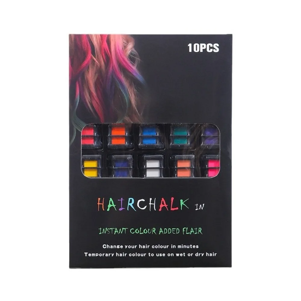 Colorful Hair Chalk Combs Easy Application Skin Safe Materials Temporary Hair Color Wash Out One-time Use Hair Color Comb
Colorful Hair Chalk Combs Easy Application Skin Safe Materials Temporary Hair Color Wash Out One-time Use Hair Color Comb