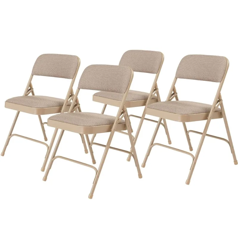 2201 Series Steel Frame Double Back Quality Fabric Chair Folding Chair, 480 lb capacity, coffee beige/beige (4 cartons)
2201 Series Steel Frame Double Back Quality Fabric Chair Folding Chair, 480 lb capacity, coffee beige/beige (4 cartons)
