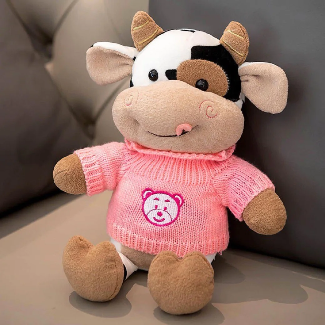 Hot toys Cute Cow Doll Little Cow Plush Toy Chinese Zodiac Cow Doll Cloth Doll New Year's Gift Girl's Birthday Gift
Hot toys Cute Cow Doll Little Cow Plush Toy Chinese Zodiac Cow Doll Cloth Doll New Year's Gift Girl's Birthday Gift