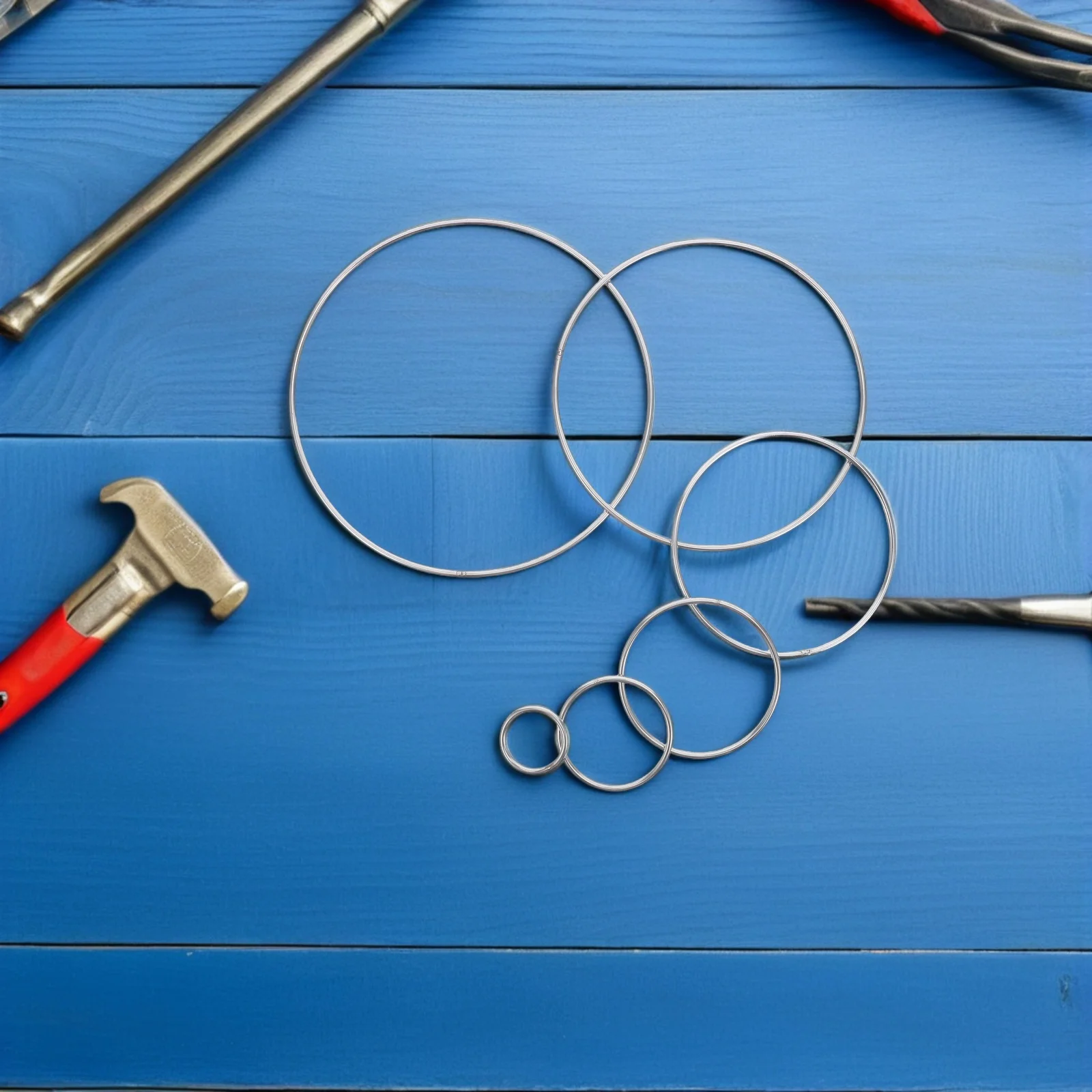 12 Pcs Stainless Steel Ring Dreamcatcher Supplies Metal Rings DIY Macrame Hoops 304 Craft Miss
12 Pcs Stainless Steel Ring Dreamcatcher Supplies Metal Rings DIY Macrame Hoops 304 Craft Miss