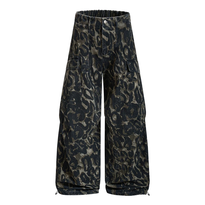 GXFortune American Retro Leopard Print Work Pants Loose Wide Leg Casual Floor-Length Trousers for Men And Women
GXFortune American Retro Leopard Print Work Pants Loose Wide Leg Casual Floor-Length Trousers for Men And Women