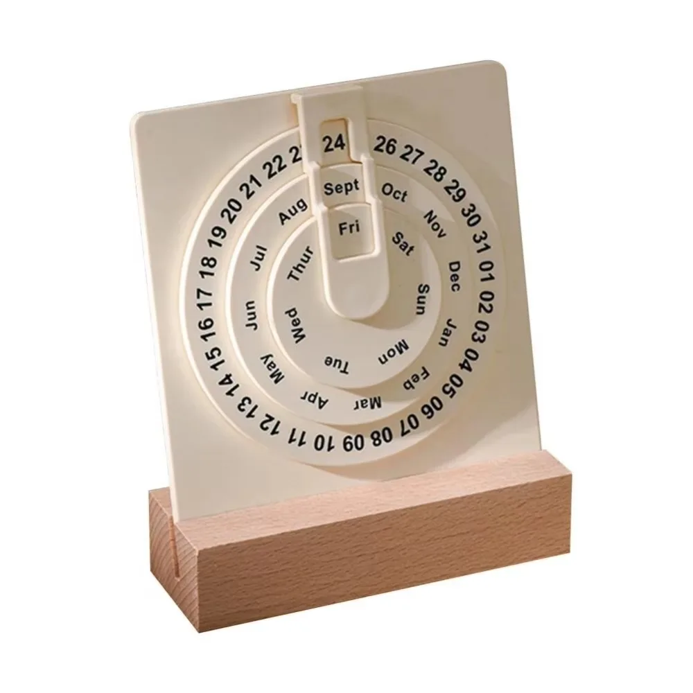 Handmade Perpetual Calendar DIY Personality Rotating Calendar Portable Month Display Desk Calendar College Entrance Examination
Handmade Perpetual Calendar DIY Personality Rotating Calendar Portable Month Display Desk Calendar College Entrance Examination