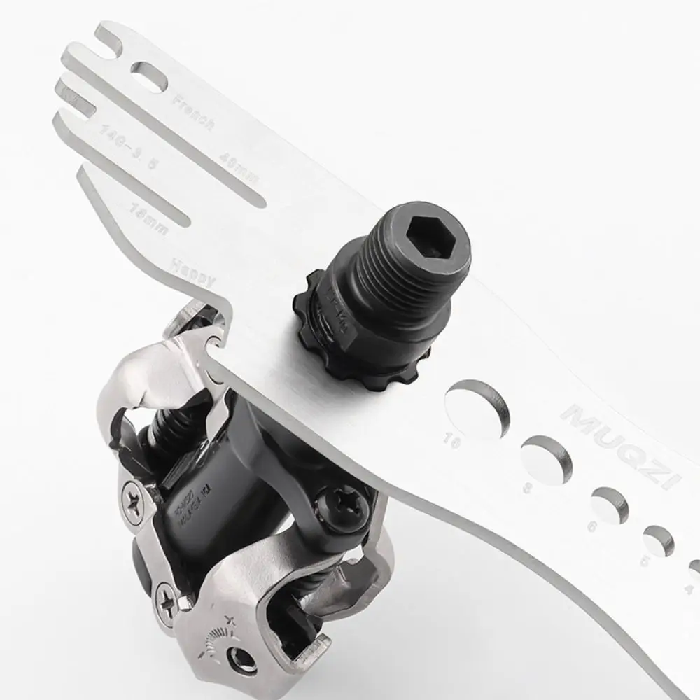 9-in-1 Bike Repair Wrench Stainless Steel Multi-Function Brake Rotor Alignment Truing Tool Valve Core Removal Stable
9-in-1 Bike Repair Wrench Stainless Steel Multi-Function Brake Rotor Alignment Truing Tool Valve Core Removal Stable