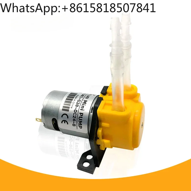 10PCS Peristaltic pump, small, high flow industrial laboratory, silent self-priming pump, 12V miniature DC 24V pumping pump
10PCS Peristaltic pump, small, high flow industrial laboratory, silent self-priming pump, 12V miniature DC 24V pumping pump
