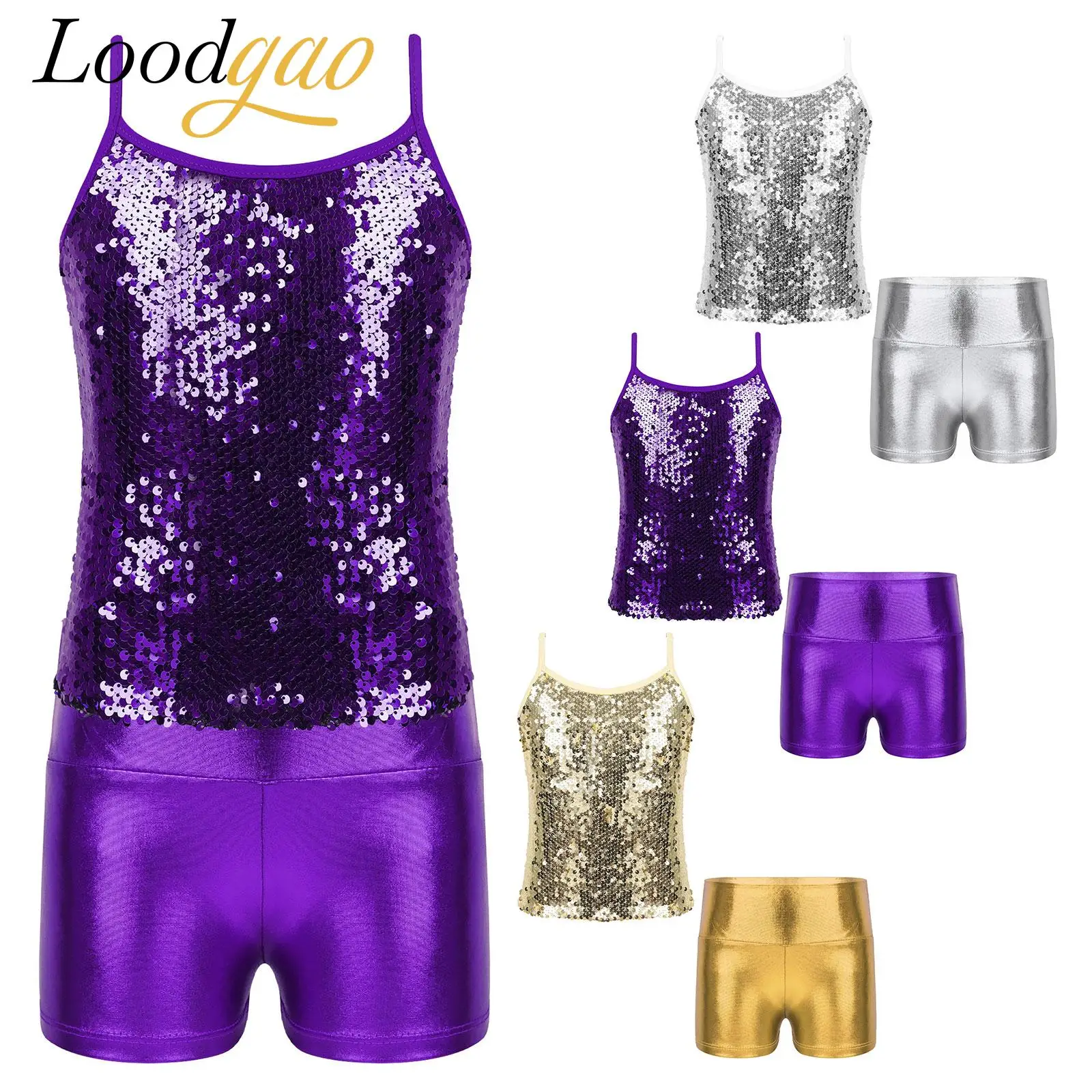 Kids Girls Sequin Dance Clothes Set Hip Hop Shiny Dancing Clothing Stage Performance Dancewear Children's Jazz Dance Costume
Kids Girls Sequin Dance Clothes Set Hip Hop Shiny Dancing Clothing Stage Performance Dancewear Children's Jazz Dance Costume