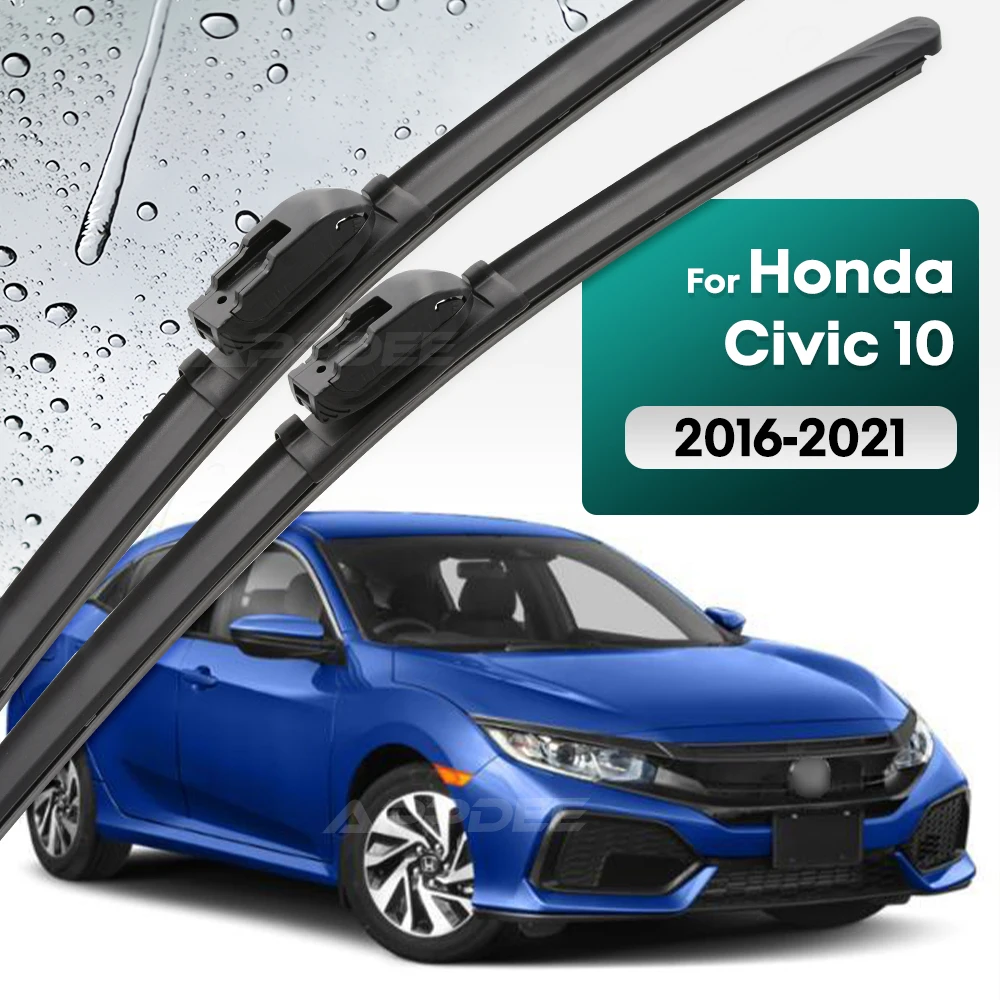 Комплект щеток переднего стеклоочистителя из силикона и резины для Honda Civic MK10 10 2016-2021 Щетка для лобового стекла 26 "+ 18"
Комплект щеток переднего стеклоочистителя из силикона и резины для Honda Civic MK10 10 2016-2021 Щетка для лобового стекла 26 "+ 18"