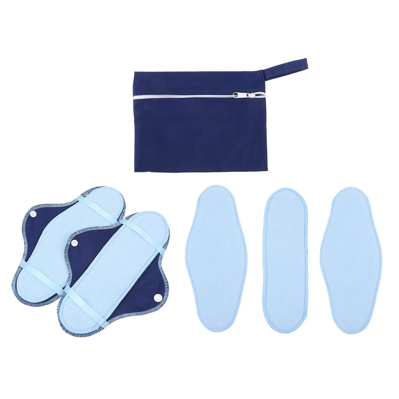 Reusable Menstrual Pads Washable Sanitary Napkins Polar Fleece Pad PUL Cloth Women Accessories Super Absorbent Leak Proof Travel
Reusable Menstrual Pads Washable Sanitary Napkins Polar Fleece Pad PUL Cloth Women Accessories Super Absorbent Leak Proof Travel