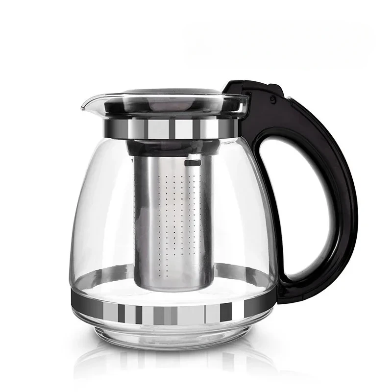 Hot Sale Genuine 1350ml Glass Teapot Home & Office Tea Pot Kettle Drinkware Heat-resistan Stainless Steel Strainer Free Shipping
Hot Sale Genuine 1350ml Glass Teapot Home & Office Tea Pot Kettle Drinkware Heat-resistan Stainless Steel Strainer Free Shipping