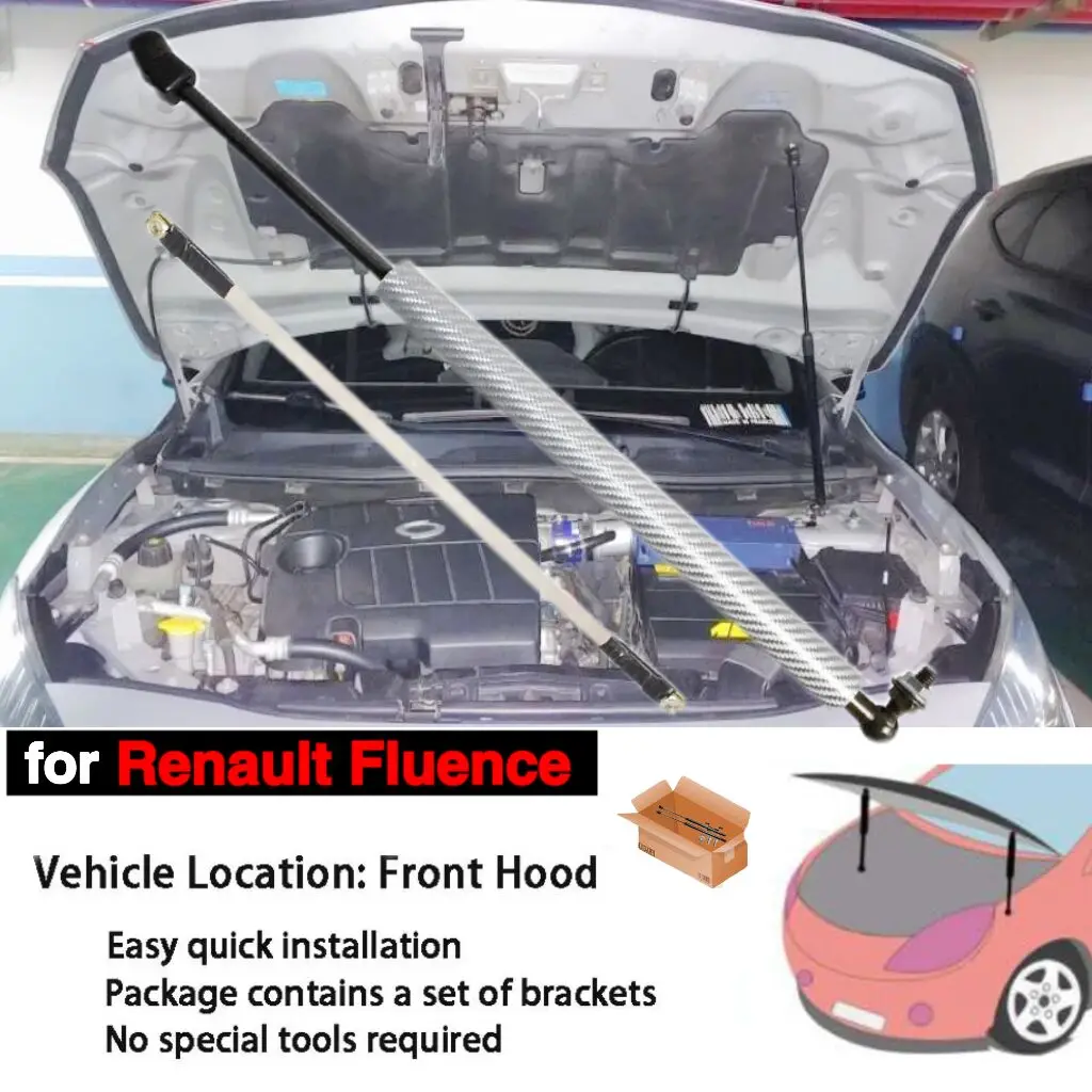 1PC Damper for Renault Fluence 2009-2018 Front Hood Bonnet Gas Strut Lift Support Shock Absorber Spring Modify Prop Rod Arm Bar
1PC Damper for Renault Fluence 2009-2018 Front Hood Bonnet Gas Strut Lift Support Shock Absorber Spring Modify Prop Rod Arm Bar