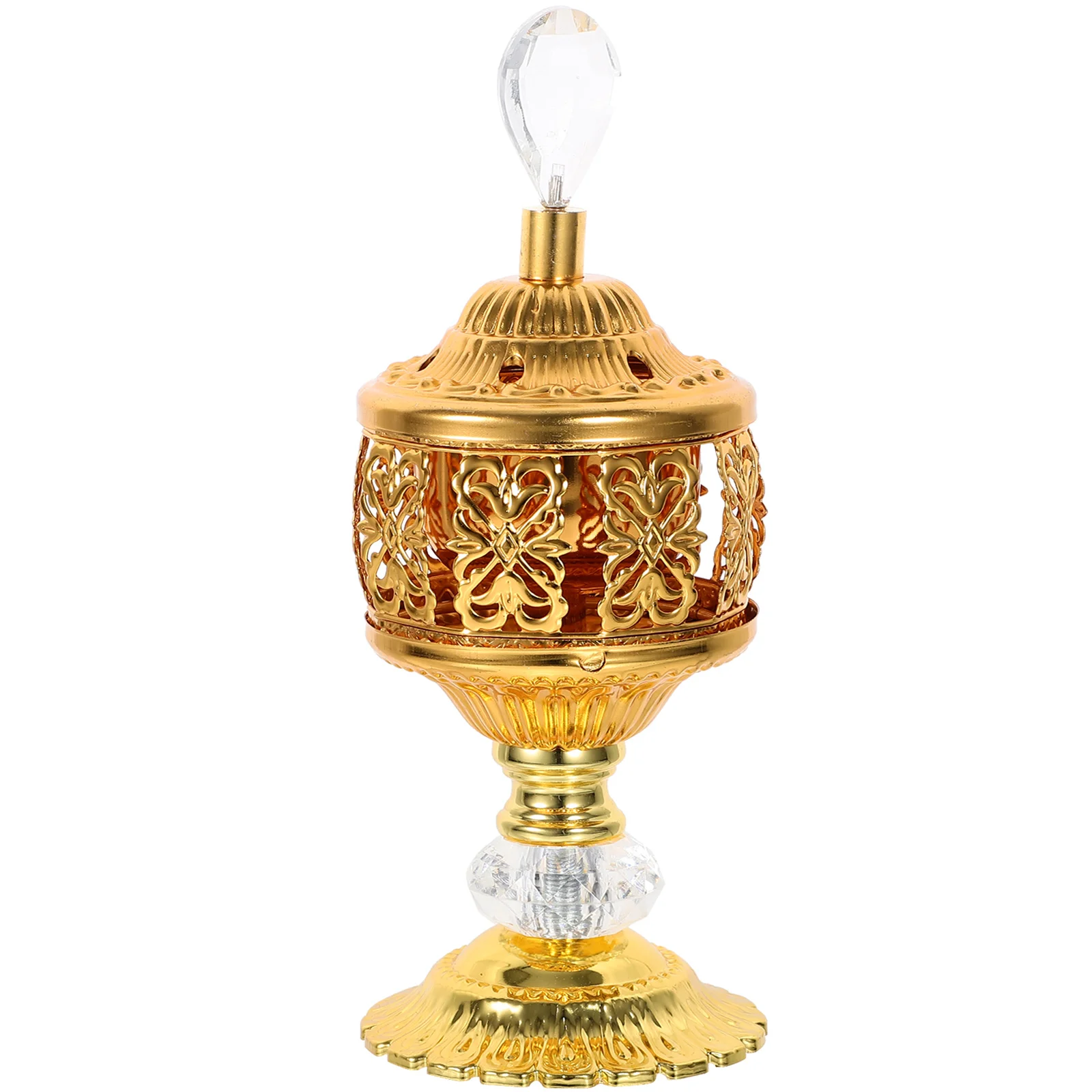 Middle Eastern European Style Incense Burner Metal Holders Sticks Decorative Aromatherapy Lavish Gold Creative Design Suitable
Middle Eastern European Style Incense Burner Metal Holders Sticks Decorative Aromatherapy Lavish Gold Creative Design Suitable