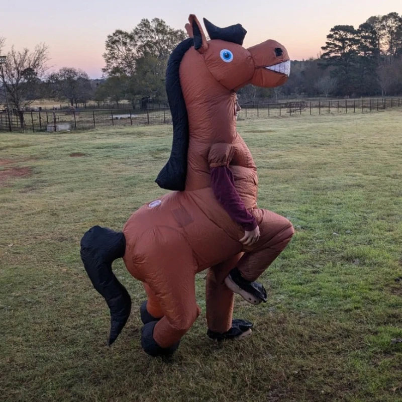 Horse Inflatable Clothing Adult Animal Inflatable Clothing Halloween Carnival Theme Party Funny Dress up Clothing Gifts 
Horse Inflatable Clothing Adult Animal Inflatable Clothing Halloween Carnival Theme Party Funny Dress up Clothing Gifts