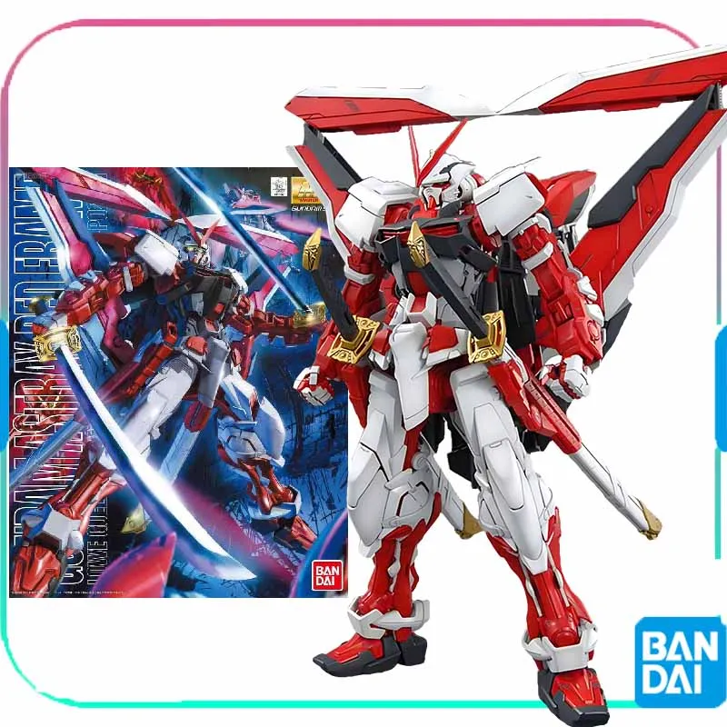 Bandai Genuine Model Kit Gundam MG 1/100 MBF-P02 Gundam Astray Red Frame Action Assemble Model Figures Toys Collectible Gifts
Bandai Genuine Model Kit Gundam MG 1/100 MBF-P02 Gundam Astray Red Frame Action Assemble Model Figures Toys Collectible Gifts