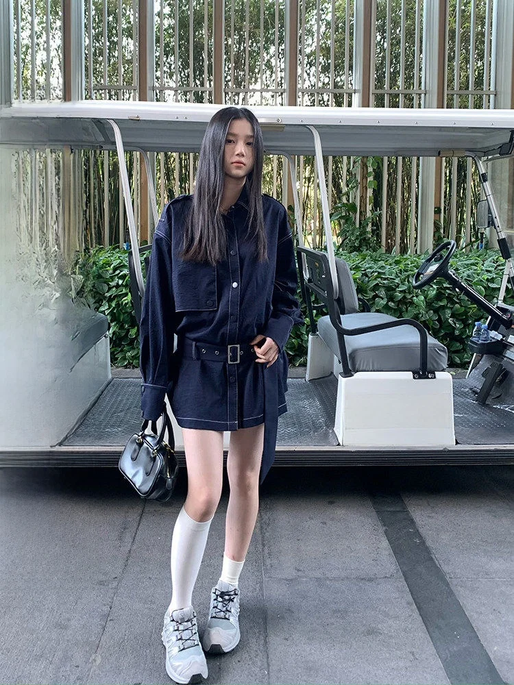 YOKLASS Women's Royal Blue Dress Spring 2025 New High-End Versatile Outfit Top Korean Style Long Sleeve Midi Dress
YOKLASS Women's Royal Blue Dress Spring 2025 New High-End Versatile Outfit Top Korean Style Long Sleeve Midi Dress