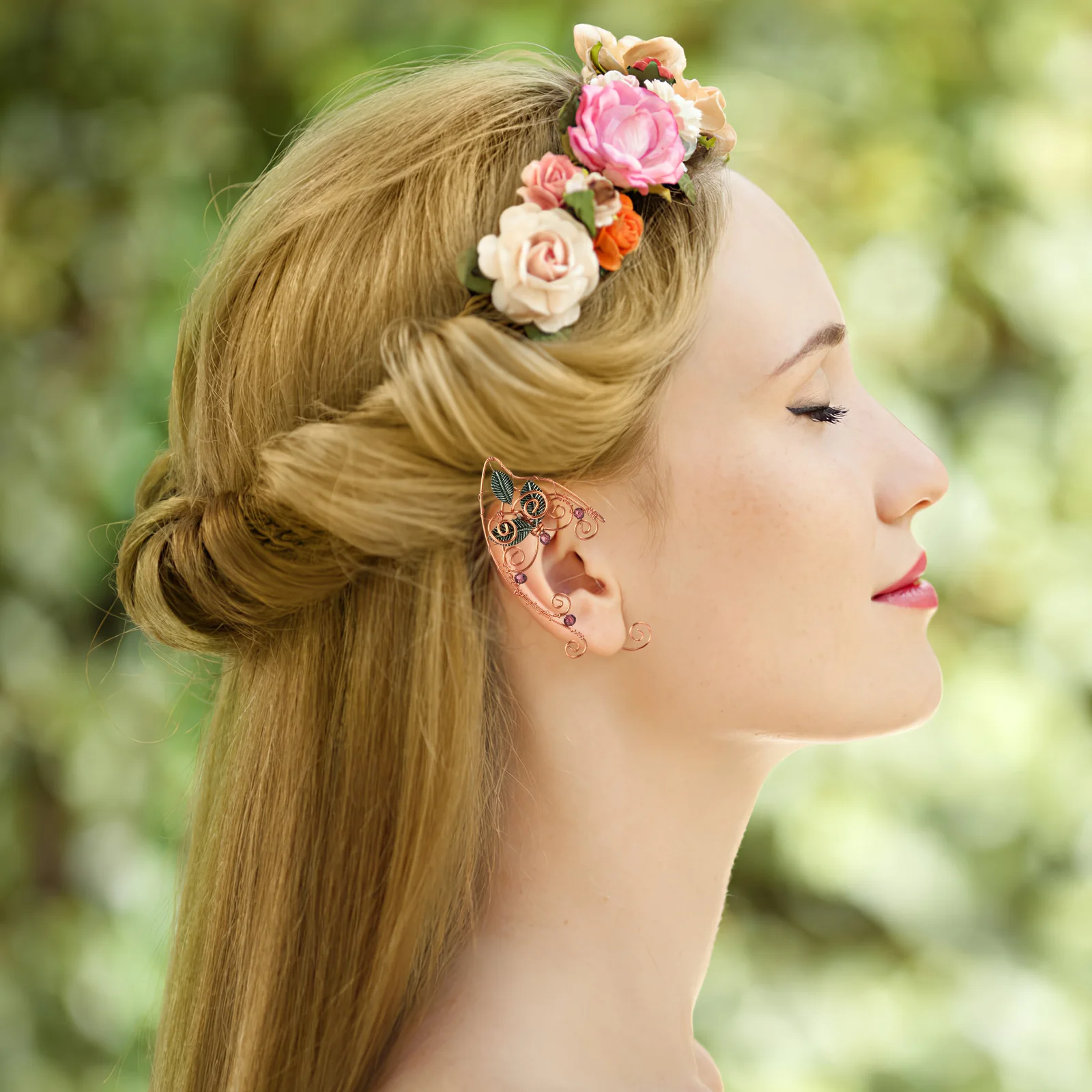 1Pair Vintage Ear Cuffs for Women Alloy Elven Ear Clips Leaf Clip on Earrings for Wedding Party Costume Daily
1Pair Vintage Ear Cuffs for Women Alloy Elven Ear Clips Leaf Clip on Earrings for Wedding Party Costume Daily