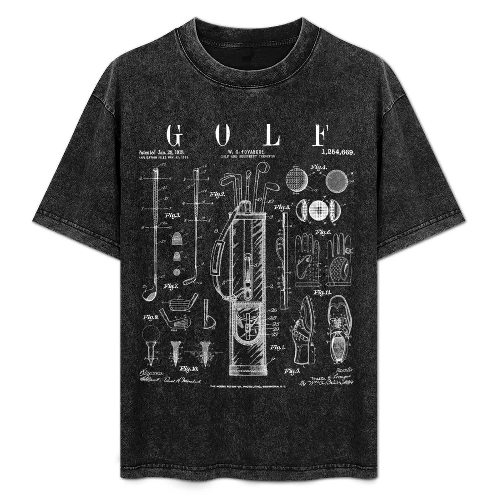 Golf Club Golfer Old Vintage Patent Drawing Print T-Shirt Summer Print Short Sleeve Tee
Golf Club Golfer Old Vintage Patent Drawing Print T-Shirt Summer Print Short Sleeve Tee