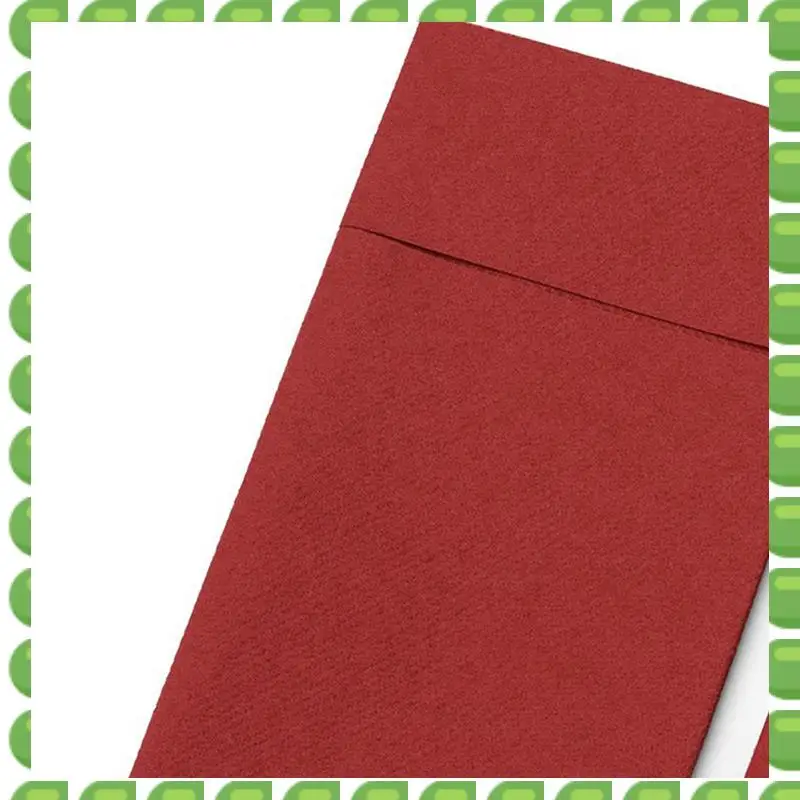 A04V 100PCS Disposable Dinner Napkins With Built-In Flatware Pocket,Prefolded Cloth Like Paper Napkins For Wedding Party Red
A04V 100PCS Disposable Dinner Napkins With Built-In Flatware Pocket,Prefolded Cloth Like Paper Napkins For Wedding Party Red