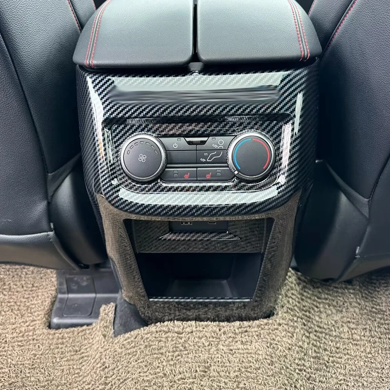 For Ford Explorer 2023 2024 ABS Carbon Fiber Armrest Cover Interior Car Rear Seat Air Outlet Car-styling Accessories Trim Parts
For Ford Explorer 2023 2024 ABS Carbon Fiber Armrest Cover Interior Car Rear Seat Air Outlet Car-styling Accessories Trim Parts