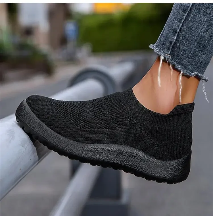 2025 New Women Sport Sneaker Flat Bottom Breathable Comfortable Women Sneakers Slip On Sock Solid Color Women's Running Shoe
2025 New Women Sport Sneaker Flat Bottom Breathable Comfortable Women Sneakers Slip On Sock Solid Color Women's Running Shoe