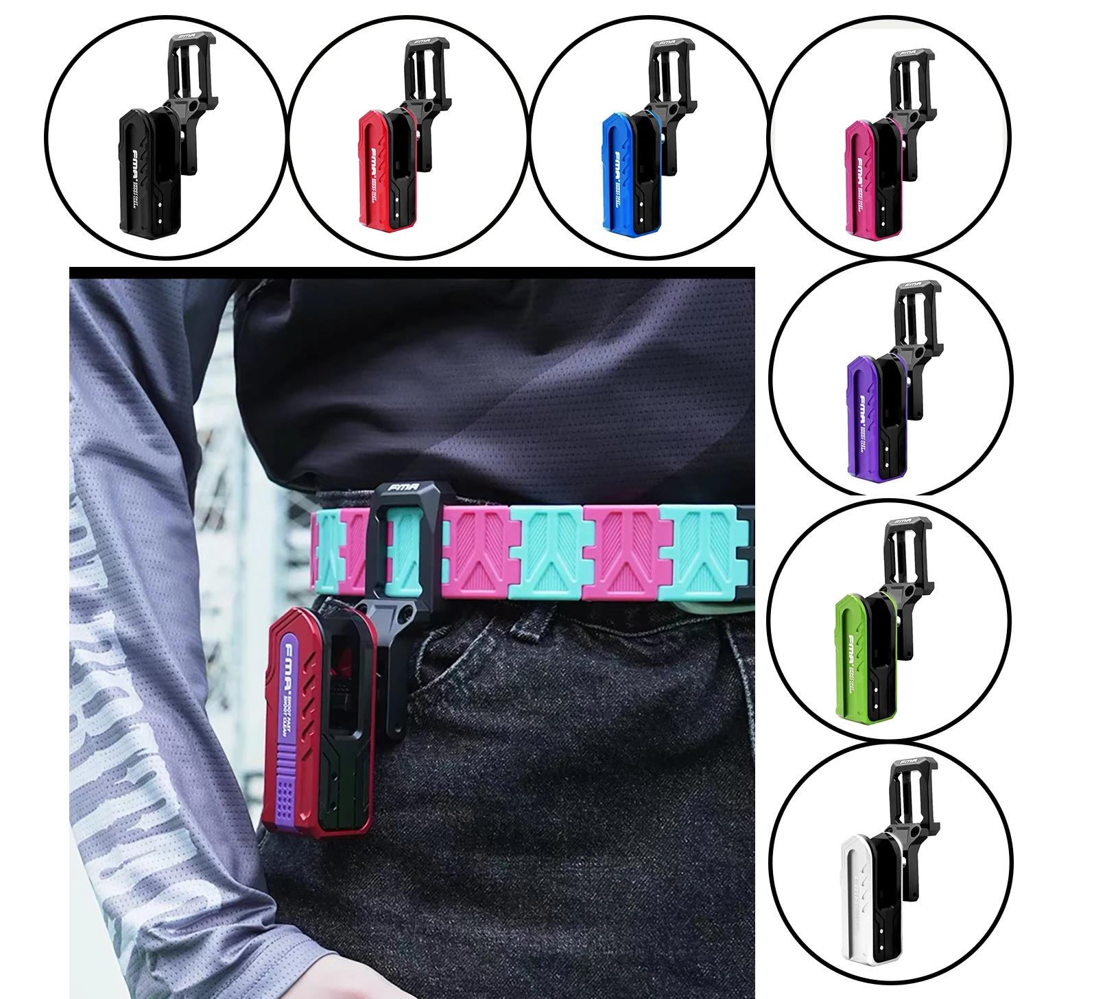 FMA Holster 360 Degree Rotation IPSC Mag Pouch Left/Right Quick Pouch Outer Frame W/insert Block Liner for 1911/Glqck/sd2
FMA Holster 360 Degree Rotation IPSC Mag Pouch Left/Right Quick Pouch Outer Frame W/insert Block Liner for 1911/Glqck/sd2