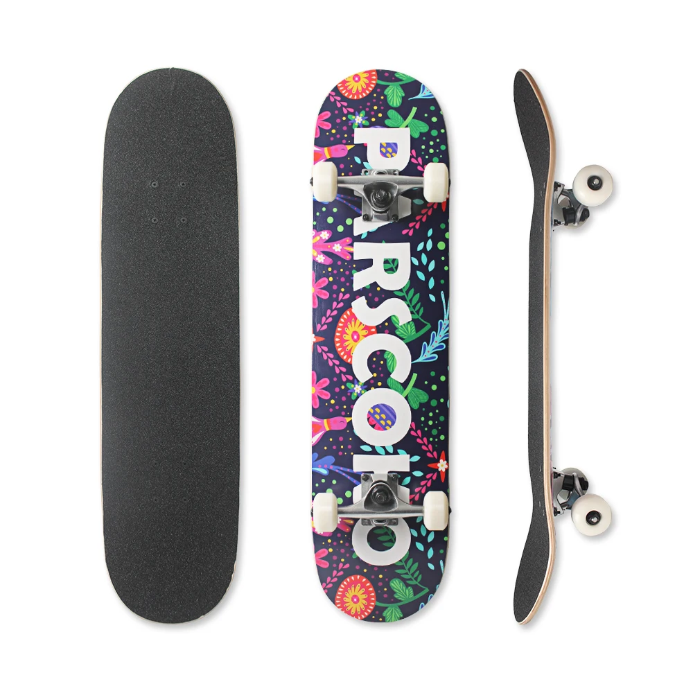 31*8 дюймов 31*7,75 дюймов Pro Complete Skateboard 7-слойная дека для скейтборда из кленового дерева для экстремальных видов спорта и на открытом воздухе 
31*8 дюймов 31*7,75 дюймов Pro Complete Skateboard 7-слойная дека для скейтборда из кленового дерева для экстремальных видов спорта и на открытом воздухе
