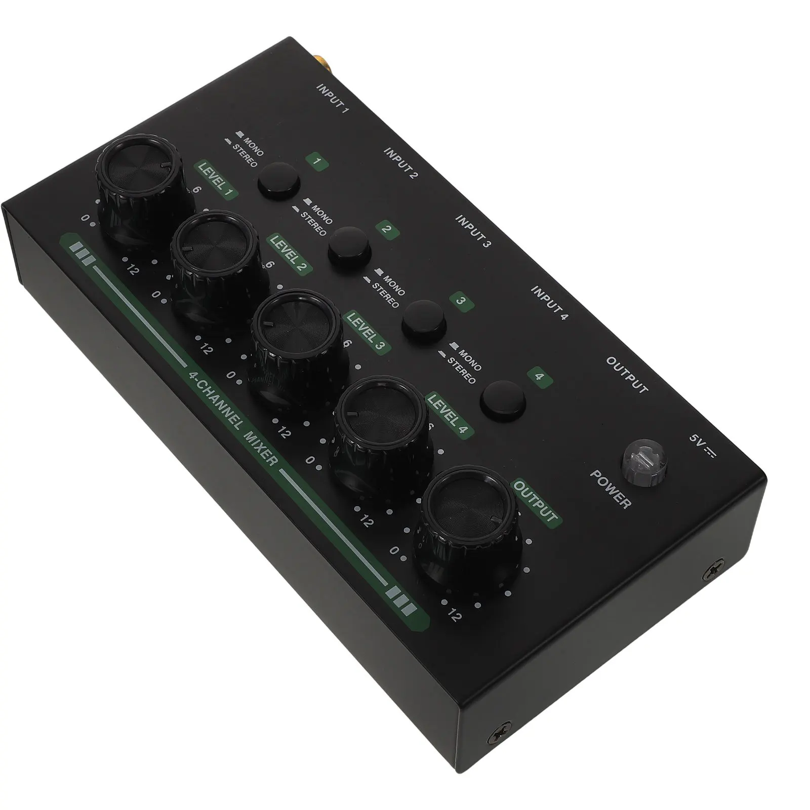 1Set Small Mixing Board Mini Audio Mixer 4 Channel Low Noise Stereo Mixer for Keyboard Guitar Bass Recording Streaming Podcast
1Set Small Mixing Board Mini Audio Mixer 4 Channel Low Noise Stereo Mixer for Keyboard Guitar Bass Recording Streaming Podcast