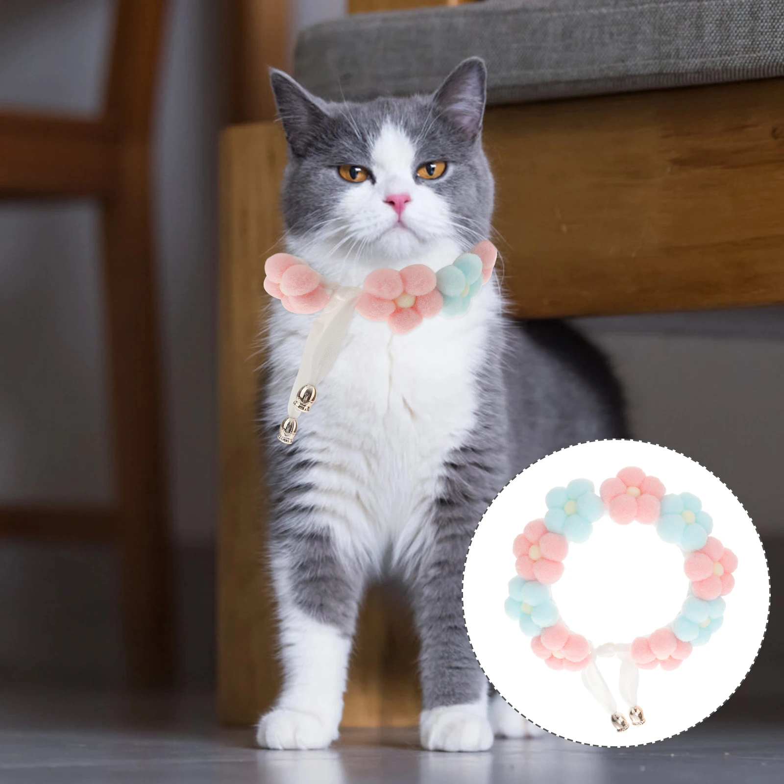 Pet Collar Knitted Adjustable Cat Dog Collars Scarves Cat Knitted Collar Costume Accessory Durable Safe Lightweight 
Pet Collar Knitted Adjustable Cat Dog Collars Scarves Cat Knitted Collar Costume Accessory Durable Safe Lightweight