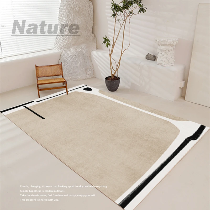 Wabi-sabi Oriental Brown Living Room Bedroom Large Area Decorative IG Carpet Modern Minimalist High-end Fluffy Thick Soft Rugs
Wabi-sabi Oriental Brown Living Room Bedroom Large Area Decorative IG Carpet Modern Minimalist High-end Fluffy Thick Soft Rugs