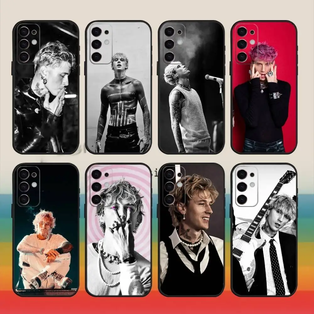 M-MGK Machine Gun Kelly Phone Case For Samsung S25,24,23,22,30,21,10,9,Ultra,Plus,FE 5G Black Soft Case
M-MGK Machine Gun Kelly Phone Case For Samsung S25,24,23,22,30,21,10,9,Ultra,Plus,FE 5G Black Soft Case