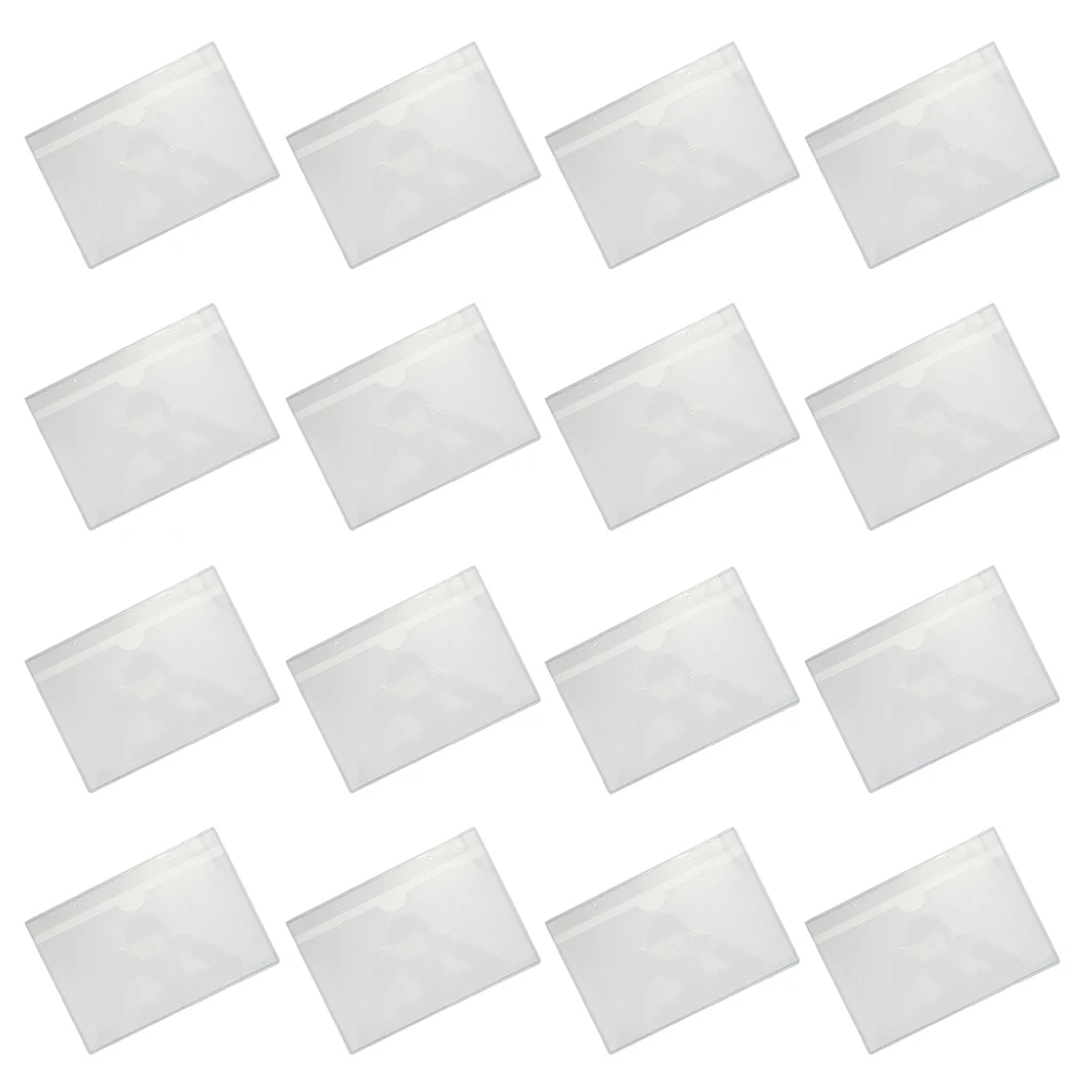 20pcs Label Bag Self Adhesive Clear Id Card Holder Business Card Organizer Top Open Pvc Plastic Pocket Storage Solution For
20pcs Label Bag Self Adhesive Clear Id Card Holder Business Card Organizer Top Open Pvc Plastic Pocket Storage Solution For