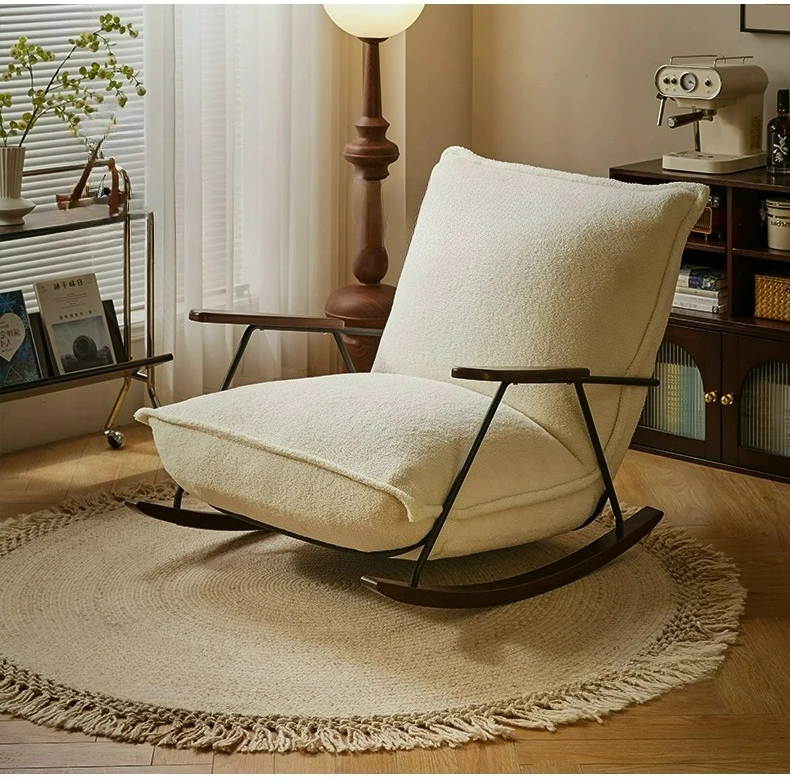 Настраиваемое кремовое кресло-качалка, одиночный диван, ленивый диван, гостиная, балкон, маленькая квартира, кресло-качалка, кресло для отдыха
Настраиваемое кремовое кресло-качалка, одиночный диван, ленивый диван, гостиная, балкон, маленькая квартира, кресло-качалка, кресло для отдыха