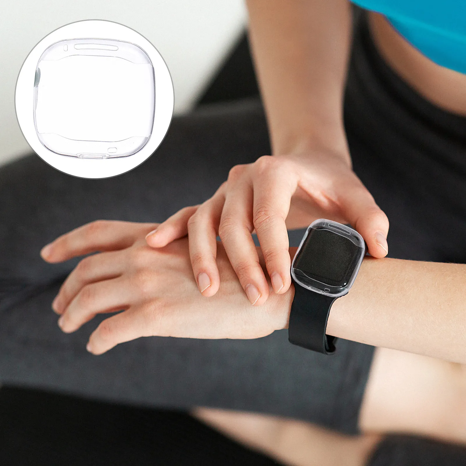 5Pcs Tpu Smart Watch Protective Case Set Transparent Flexible Washable Screen Protector Cover for Daily Use Workout
5Pcs Tpu Smart Watch Protective Case Set Transparent Flexible Washable Screen Protector Cover for Daily Use Workout