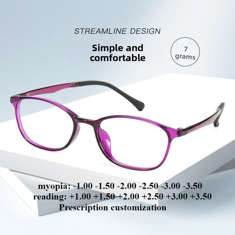 51-17 Сверхлегкие полнокадровые очки для близорукости в маленькой оправе 7 г, женские очки для чтения с маленьким лицом и защитой от синего света
51-17 Сверхлегкие полнокадровые очки для близорукости в маленькой оправе 7 г, женские очки для чтения с маленьким лицом и защитой от синего света
