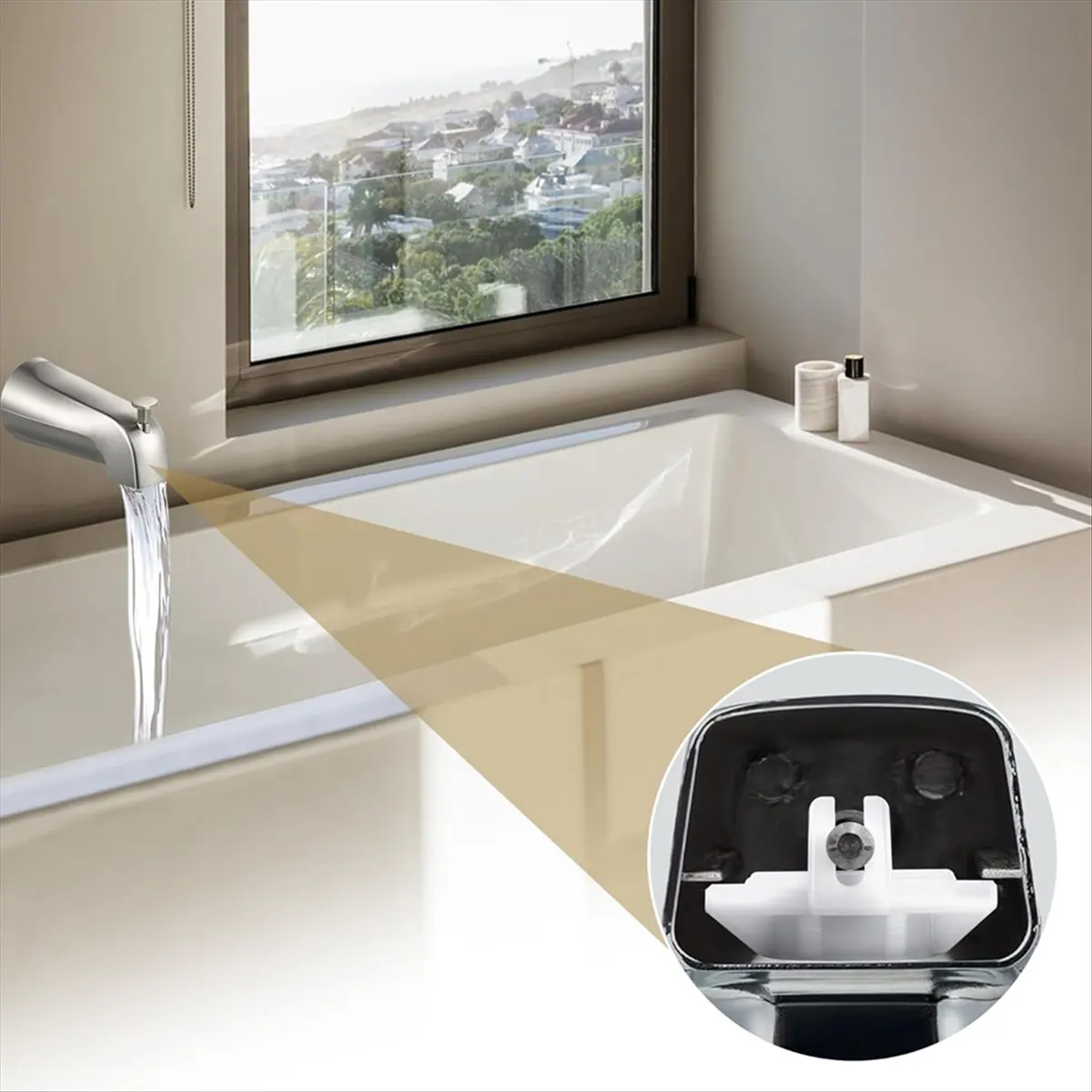 【frki】 Set of 4 Tub Spout Diverter Repair Kit,Bathtub Spout with Diverter Repair Kit-Tub Faucet Repair Replacement Parts
【frki】 Set of 4 Tub Spout Diverter Repair Kit,Bathtub Spout with Diverter Repair Kit-Tub Faucet Repair Replacement Parts