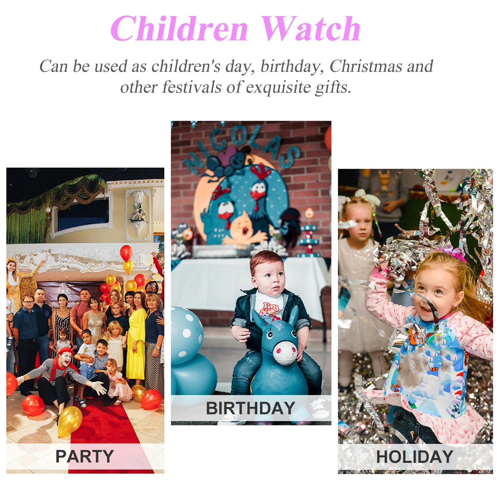 2Pcs Panda Watch Silicone Childrens Wristwatch Clear Scale Lightweight Waterproof Reliable Time Teaching Tool for Little
2Pcs Panda Watch Silicone Childrens Wristwatch Clear Scale Lightweight Waterproof Reliable Time Teaching Tool for Little