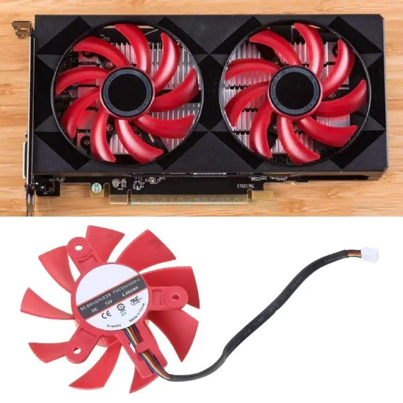 1pc 75 мм графическая карта охлаждение вентилятора VGA FD8015U12S 4PIN 12V 0,5A COOLER FAN
1pc 75 мм графическая карта охлаждение вентилятора VGA FD8015U12S 4PIN 12V 0,5A COOLER FAN