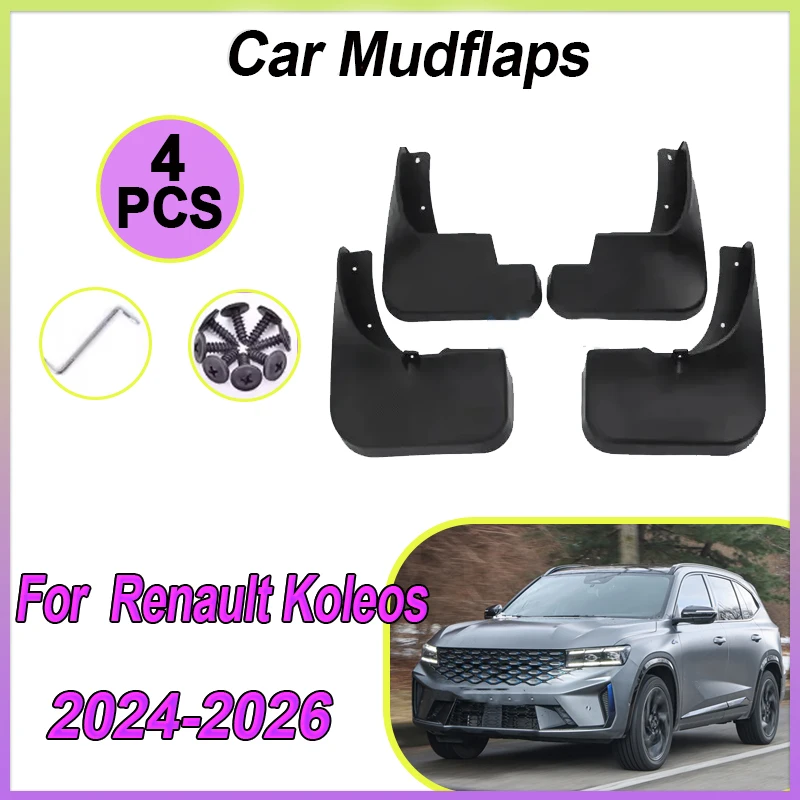 Mudguards For Renault Grand Koleos Accessories 2024 2025 2026 AR1 Aurora 1 MK3 Mud Flaps Guard Fender Splash Wheels Accessories
Mudguards For Renault Grand Koleos Accessories 2024 2025 2026 AR1 Aurora 1 MK3 Mud Flaps Guard Fender Splash Wheels Accessories