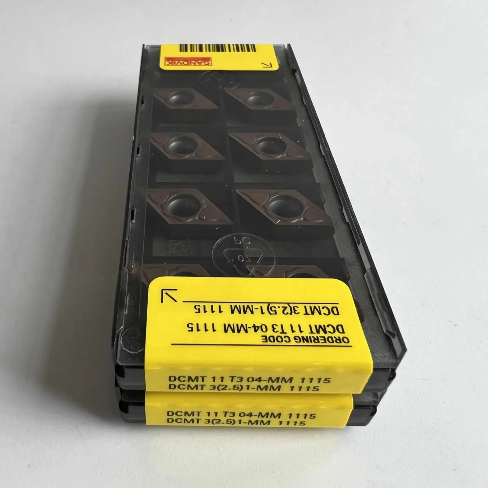 Original SANDVIK / DCMT11T304-MM 1115 / Hard alloy CNC Blade 10 Pcs
Original SANDVIK / DCMT11T304-MM 1115 / Hard alloy CNC Blade 10 Pcs