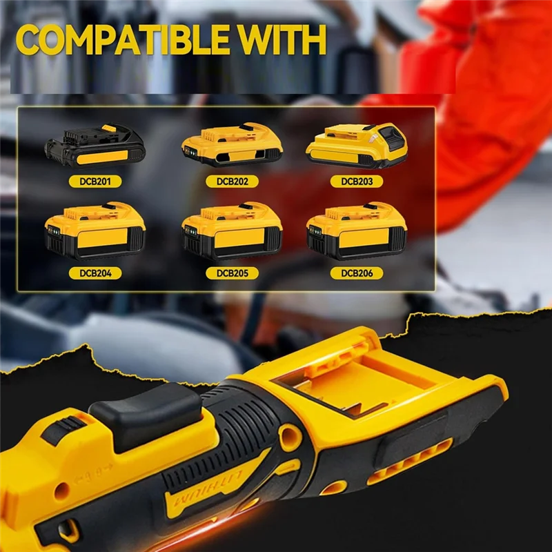 3/8Inch Extended Cordless Ratchet Wrench For 20V Series Batteries,Electric Power Ratchet Set With Metric Sleeves-ABHG
3/8Inch Extended Cordless Ratchet Wrench For 20V Series Batteries,Electric Power Ratchet Set With Metric Sleeves-ABHG