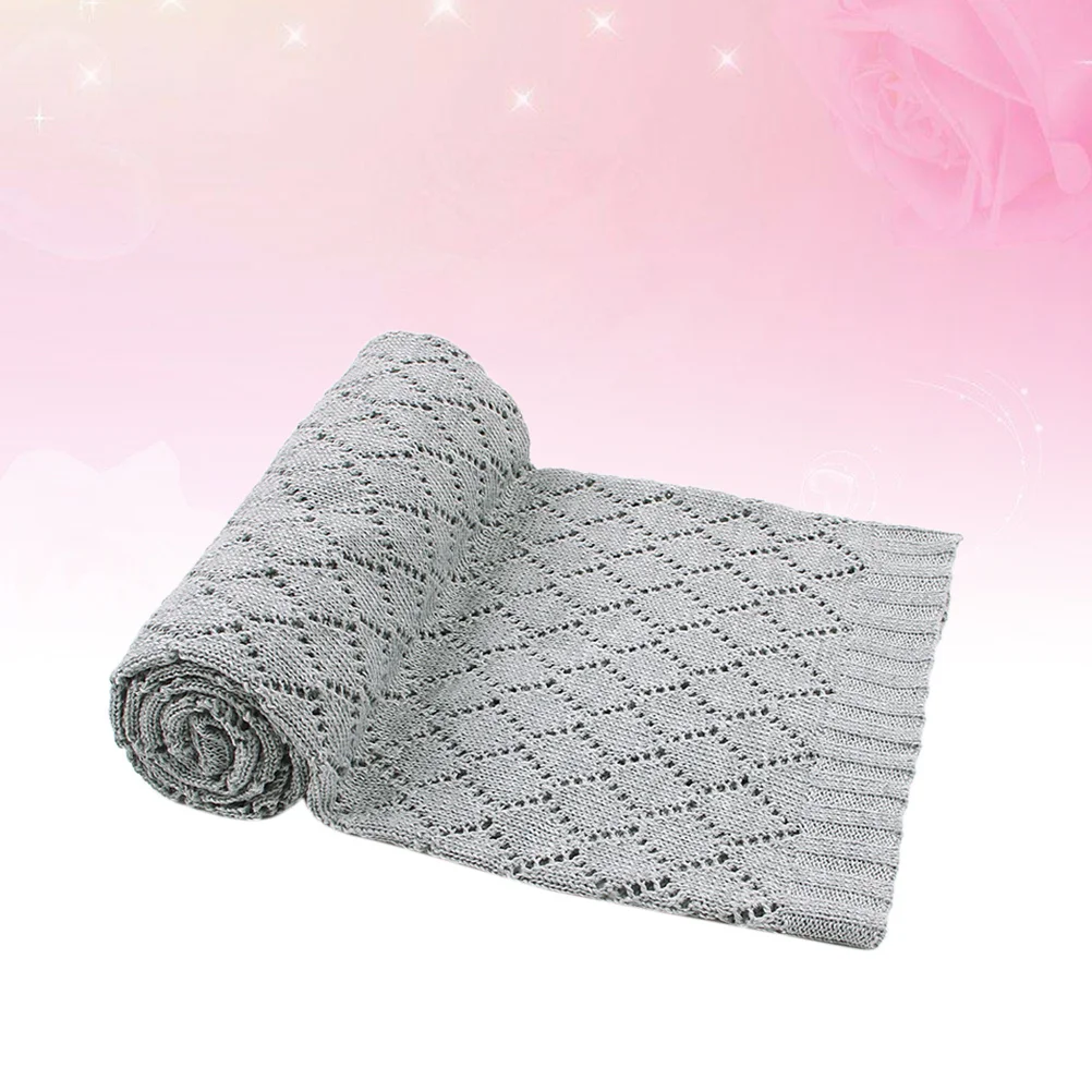 Детское осенне-зимнее одеяло, серое вязаное ажурное детское коляска для сна, теплое легкое одеяло для дома и улицы
Детское осенне-зимнее одеяло, серое вязаное ажурное детское коляска для сна, теплое легкое одеяло для дома и улицы