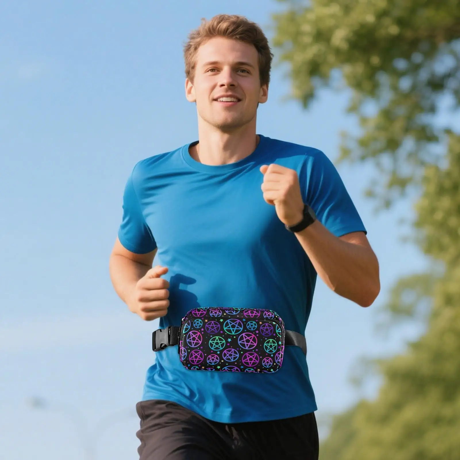 Men Fanny Pack Adjustable Strap Reflective Pouch Zipper Unisex Running Belt Bag For Mobile Phone Hiking Casual Tissue Keys
Men Fanny Pack Adjustable Strap Reflective Pouch Zipper Unisex Running Belt Bag For Mobile Phone Hiking Casual Tissue Keys
