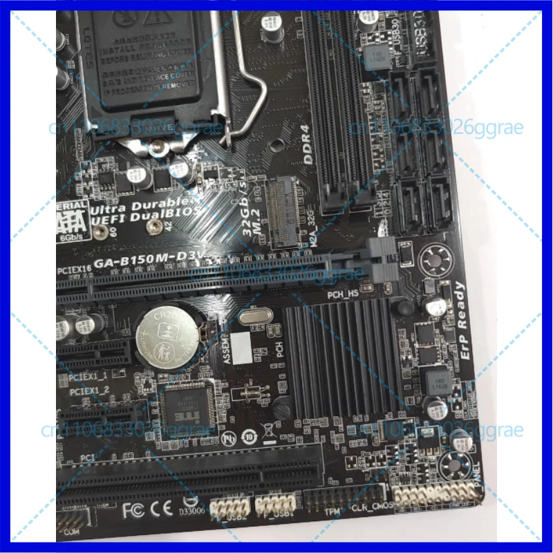 Используется для материнской платы Gigabyte B150M-D3V M.2 LGA1151/DDR4
Используется для материнской платы Gigabyte B150M-D3V M.2 LGA1151/DDR4